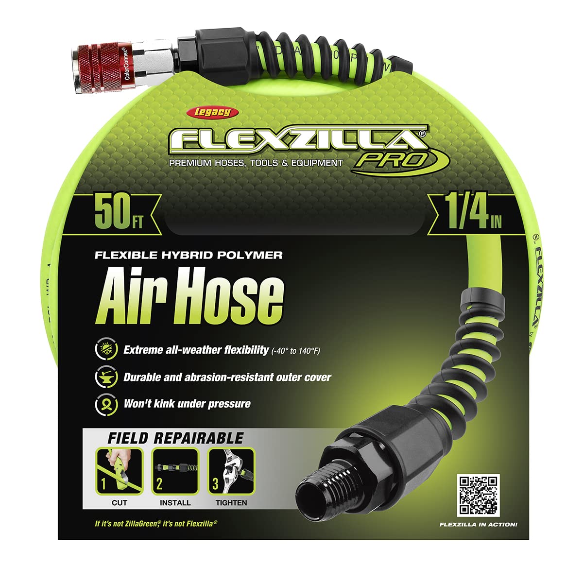 Legado Flexzilla manguera de aire híbrido de Pro