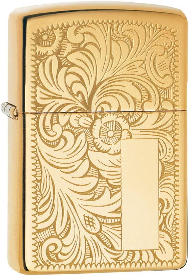 ZIPPO(ジッポー) ライター US 352B ブラスベネチアン 正規輸入品