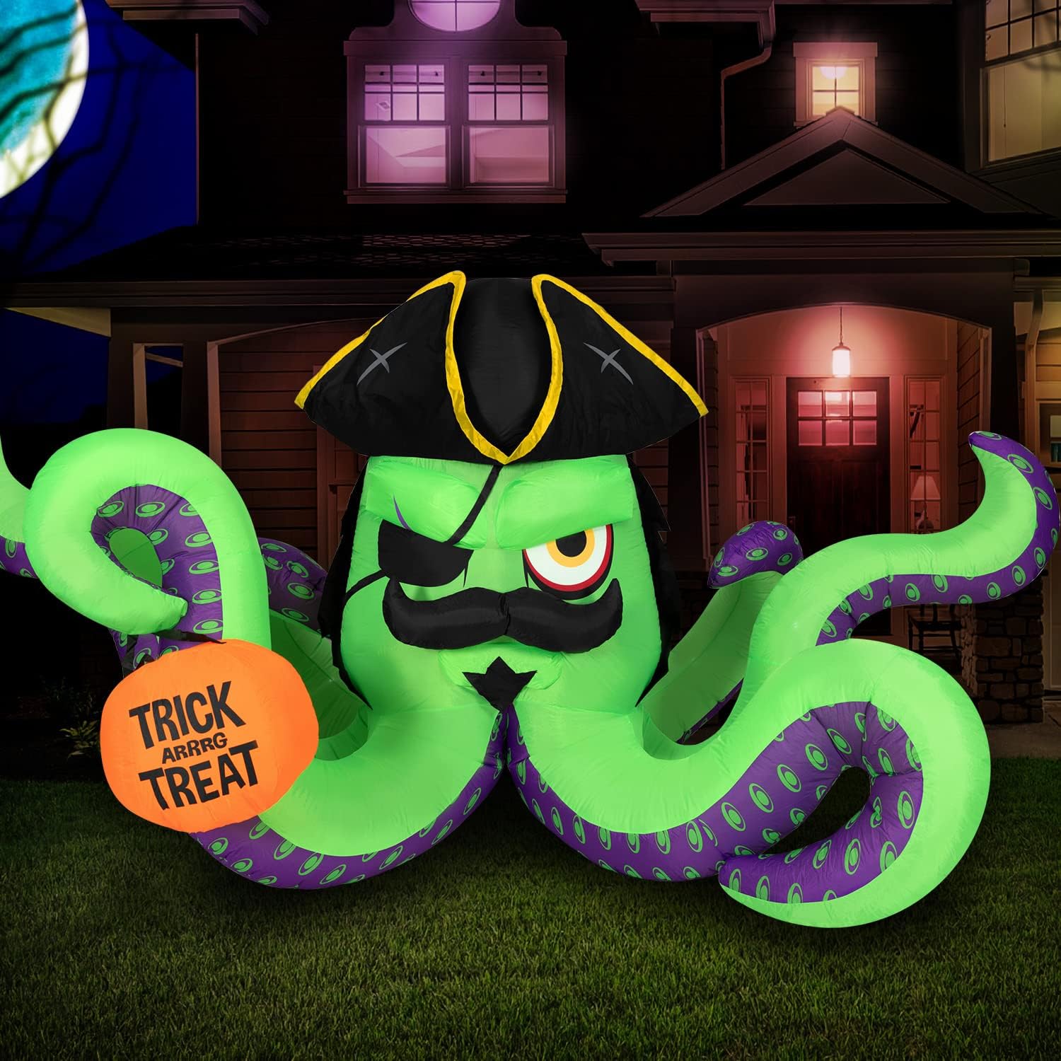 Holidayana Halloween Inflatables Large 11.5 ft Pirate