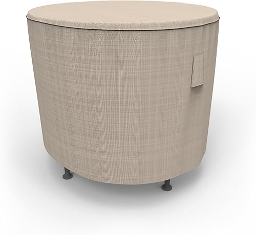 Miniatura 8 de Budge P5A23PM1 - Funda redonda de jardín inglés resistente e impermeable, grande, color marrón de dos tonos
