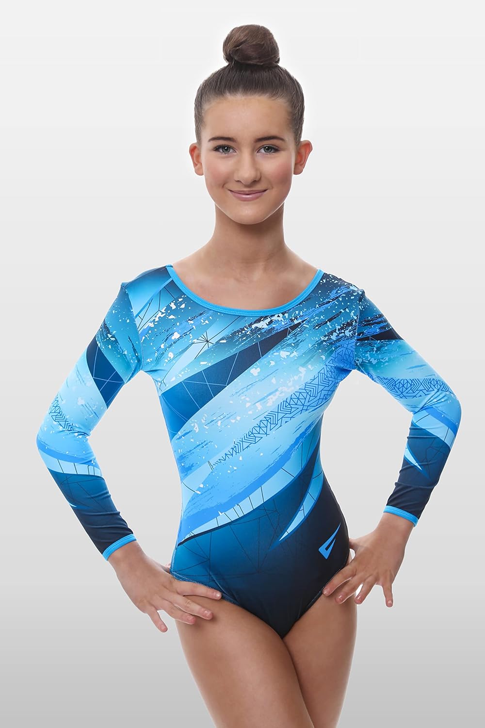 Velocity Dancewear Gymnastics Leotards for Girls Deluxe Kiki Long