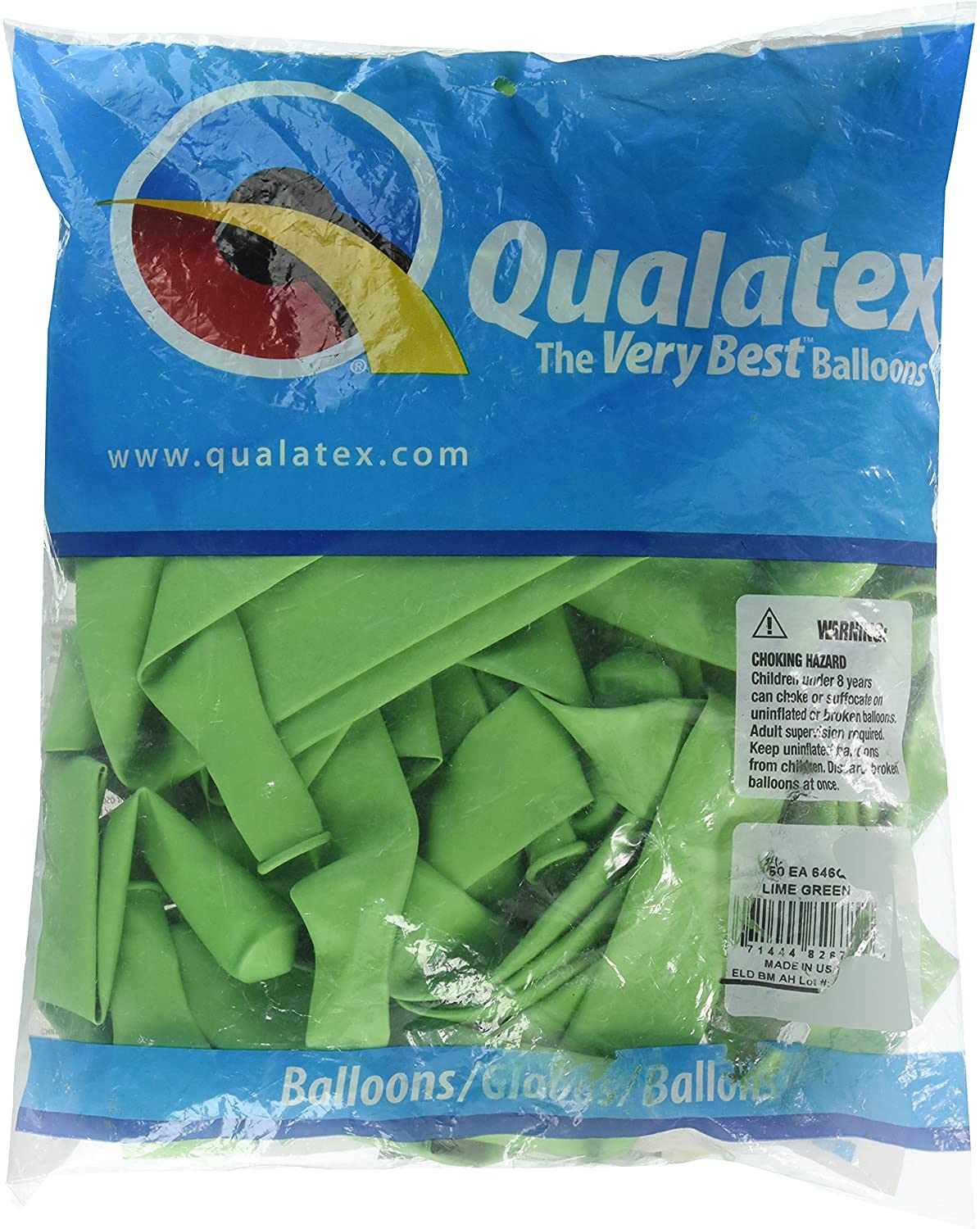 Amazon.com: Qualatex 646Q Large Twisting Balloons, Lime Green