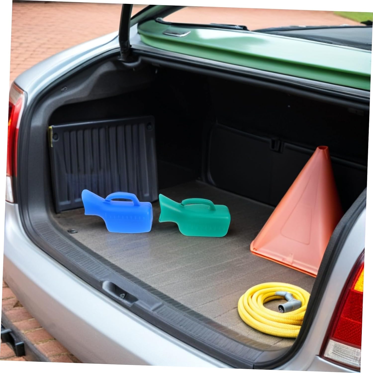 3pcs Women Portable Urinal Bottles 1l Plastic Female Travel Urinals with Wide Mouth Large Capacity for Camping, Car, Bed Use, Emergency and Elderly Care