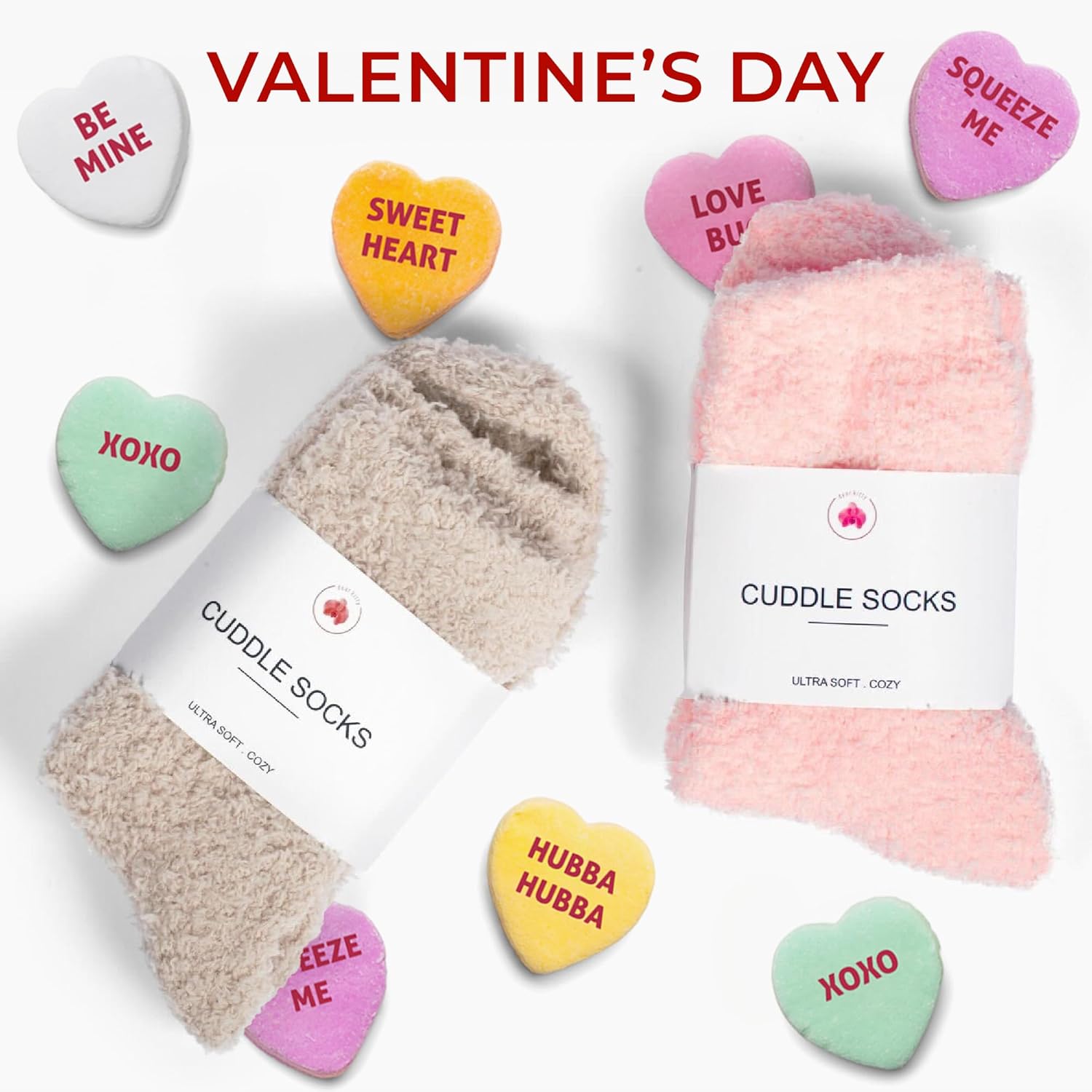 Fuzzy Socks for Women & Men - Cozy Cloud Socks for Sleeping, Gifts, Spa, Travel, Stress Relief, Lounge Wear - Image 4