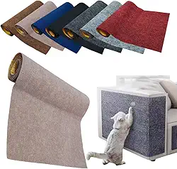 Carpete Arranhador Adesivo Protetor (Bege, 50cm x 1 Metro)