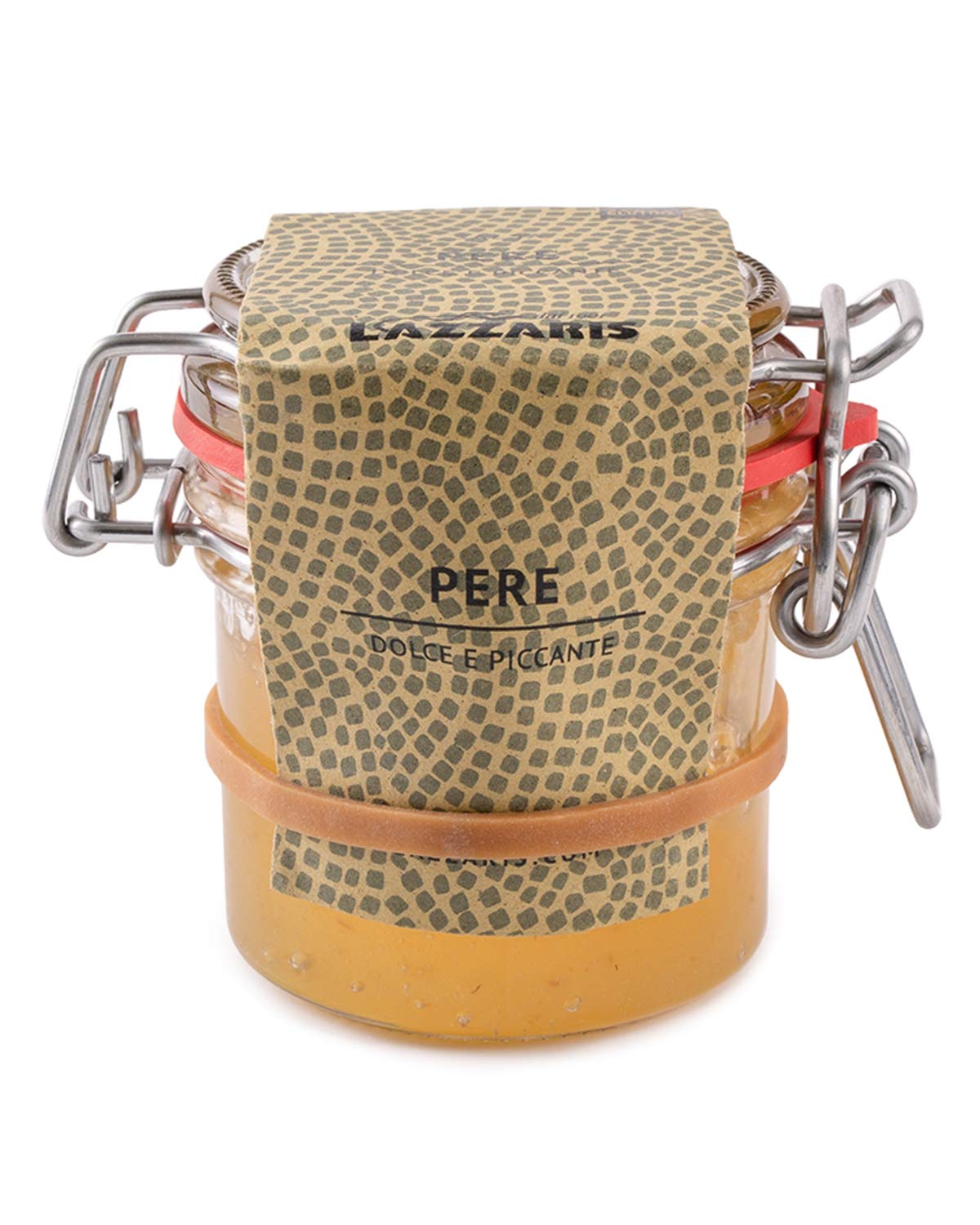 Lazzaris 1901 - Salsa di pere 120 g Gourmet - 6 vasi per cartone - 1