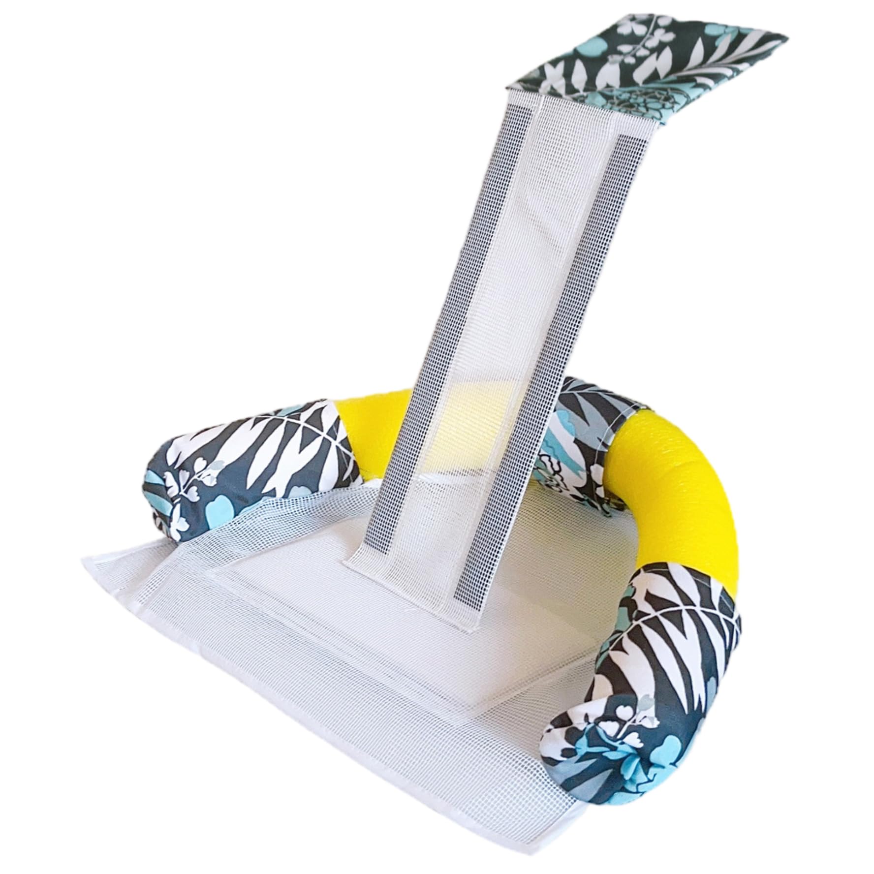 Entenrampe für Pool, Mesh-Pool, Tierfluchtrampe und Blattskimmer, Doppelfunktion für Frösche, Vögel, Enten, Eidechsen und mehr