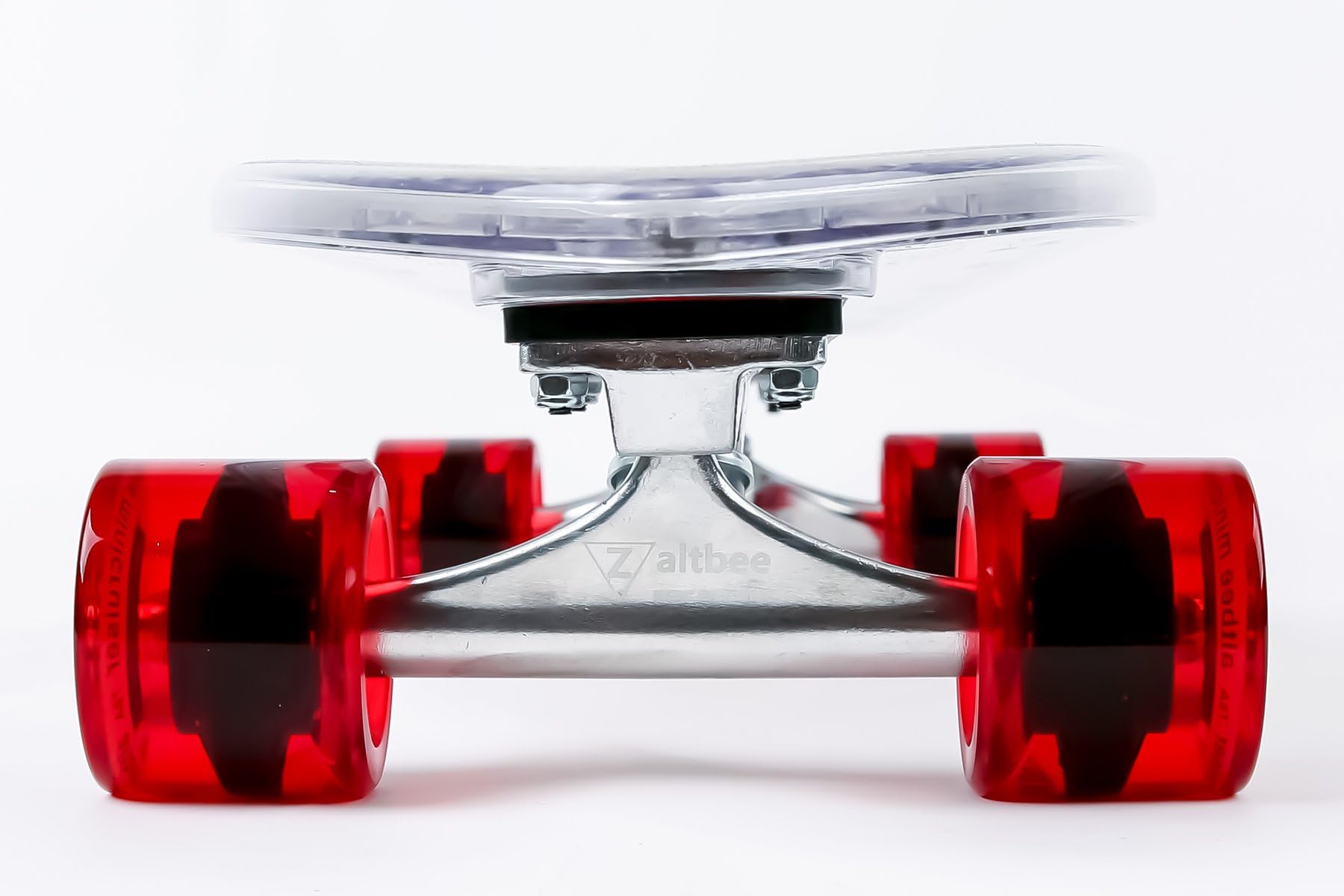 Altbee Adm-1 Blue Minicruiser Desire 7 Light LED Polycarbonate Skateboard (Red)