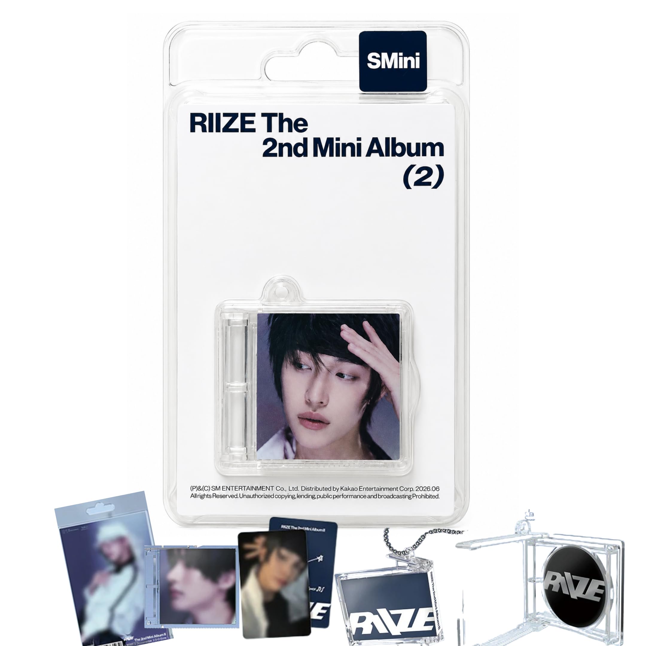 Llavero de música RIIZE sin CD para escuchar álbum digital mediante chip NFC