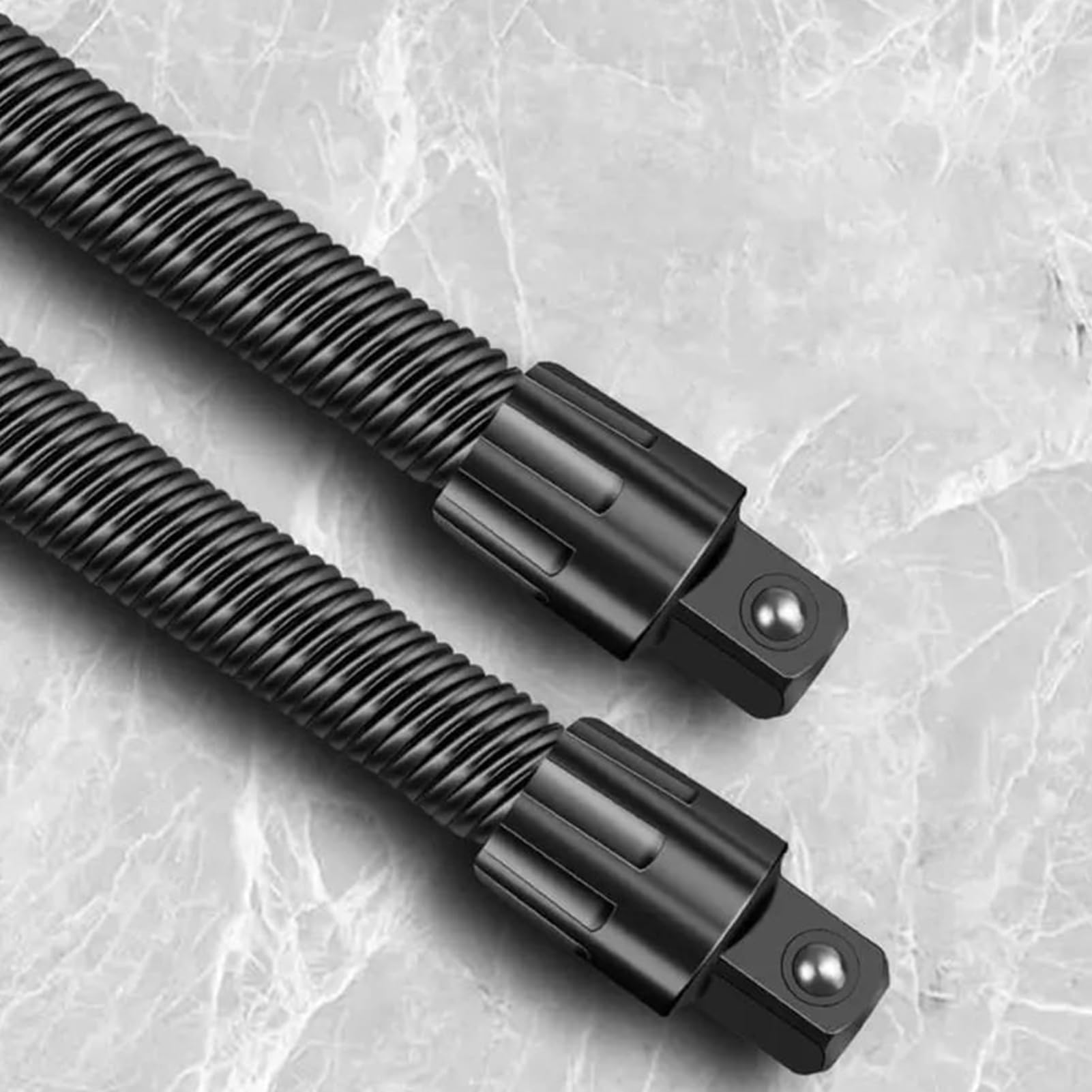 Wysokowydajny przedłużacz klucza nasadowego, adapter grzechotkowy 1/2", regulowane przedłużenie z precyzyjnym dopasowaniem, stabilny stalowy drążek przedłużający z ergonomicznym uchwytem, narzędzie do