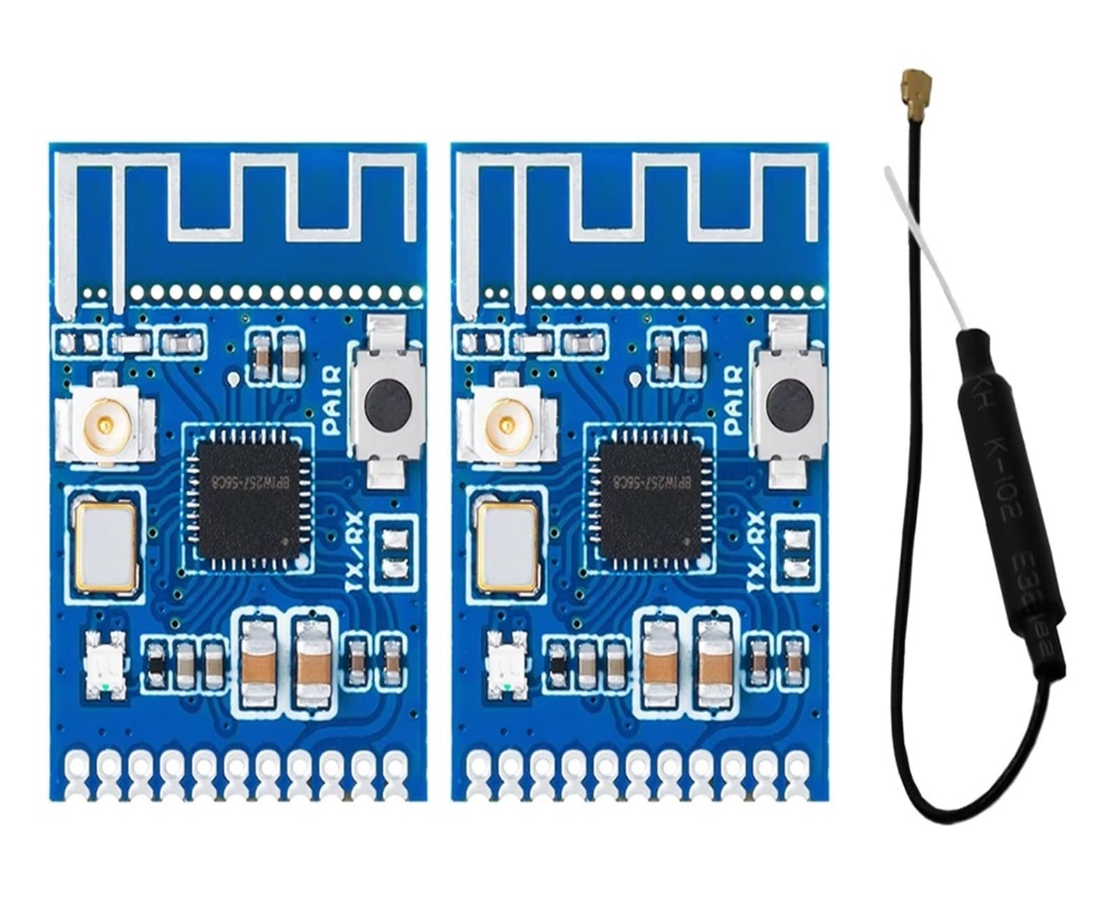 Module 5.3 Transmitter Module Stereo transceiver Earphone Board Speaker EMITTER 5(2pcs with Antenna)