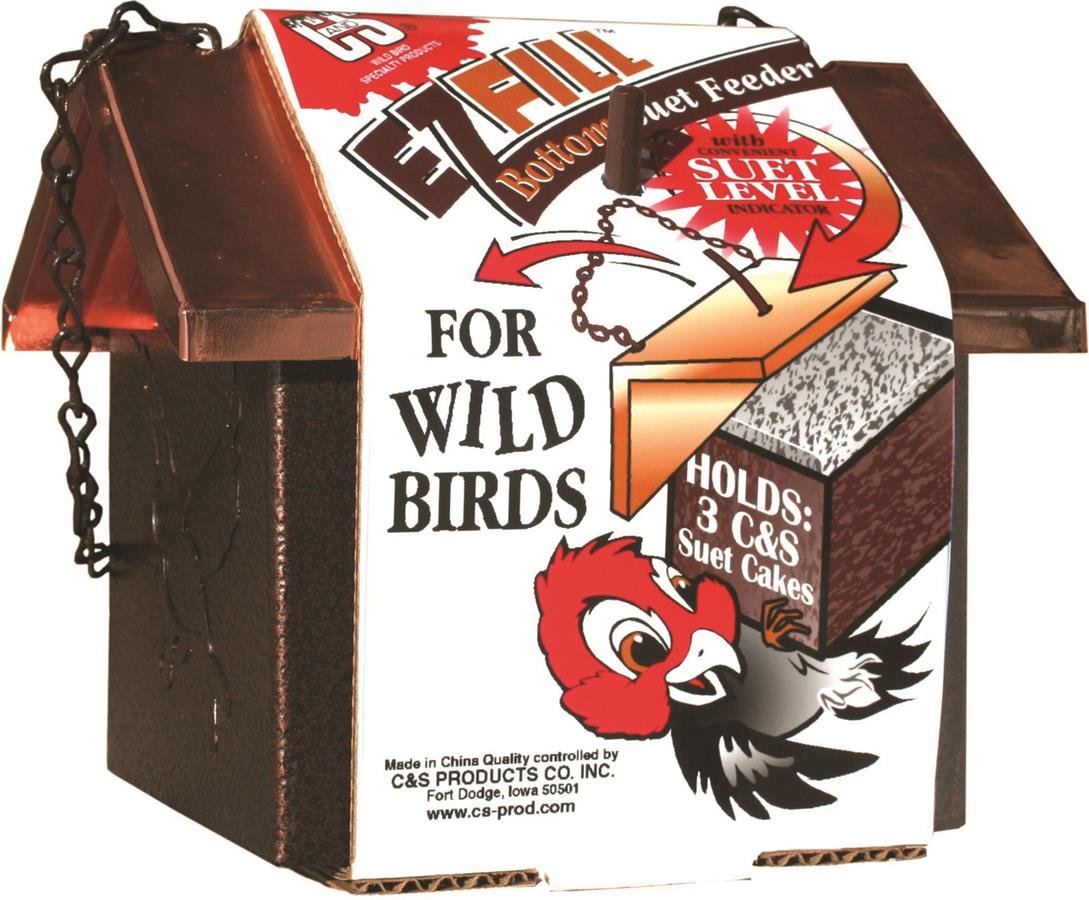 C&S EZ Fill Bottom Suet Feeder