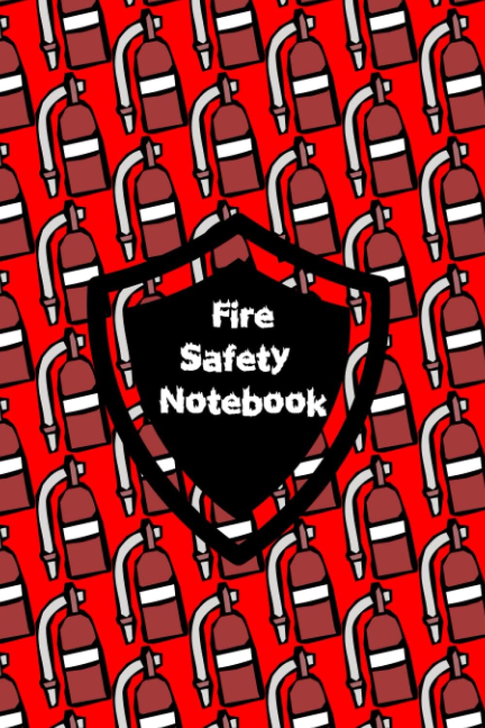 Fire Safety Notebook: Composition Notebook to take notes at fire safety meetings or fire courses. Space for notes and actions. Great for Office Managers/Fire Marshals/Fire Wardens.