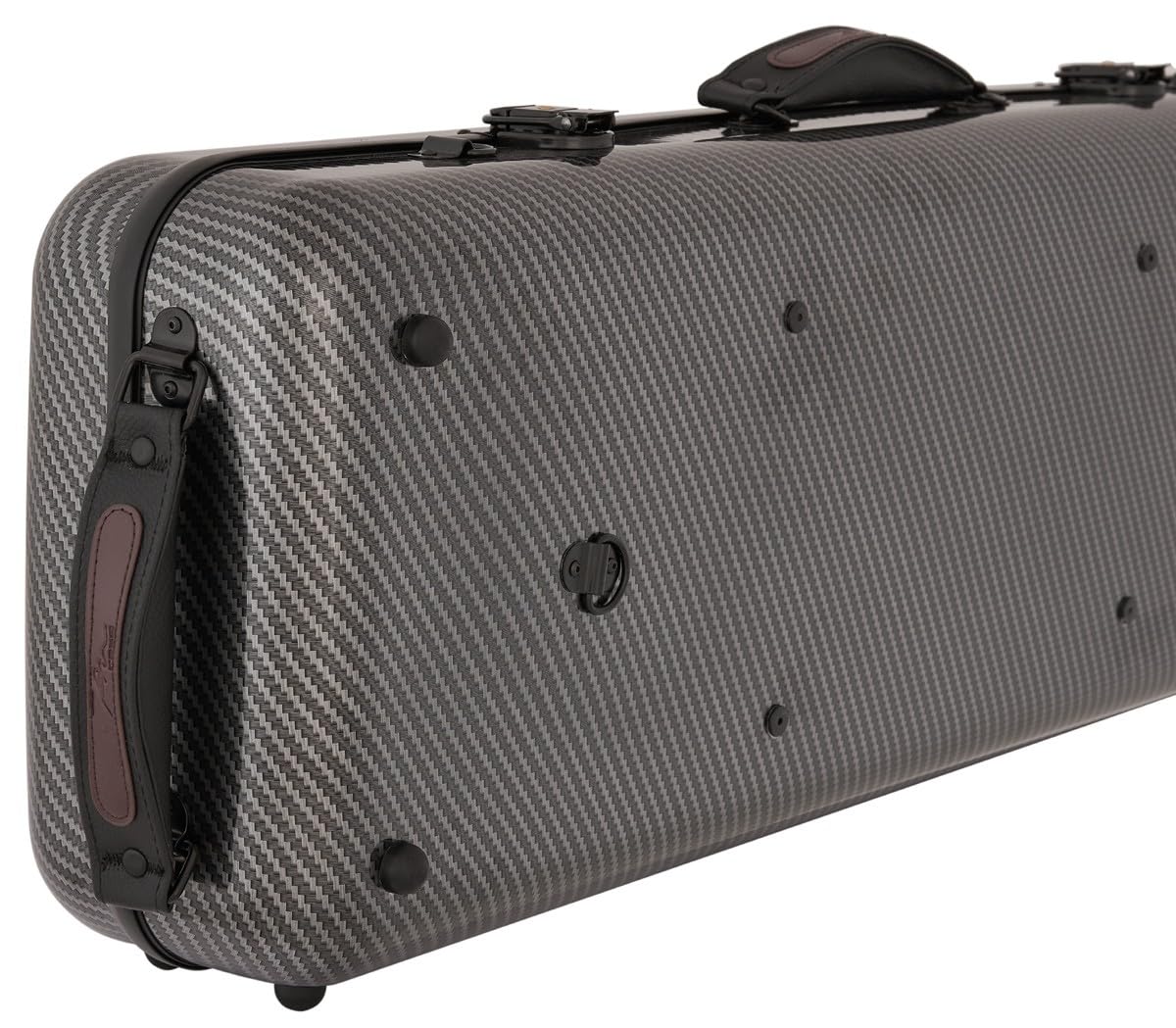 Custodia per Viola Fiberglass 38-43 Oblong special nero M-case + borsa musicale