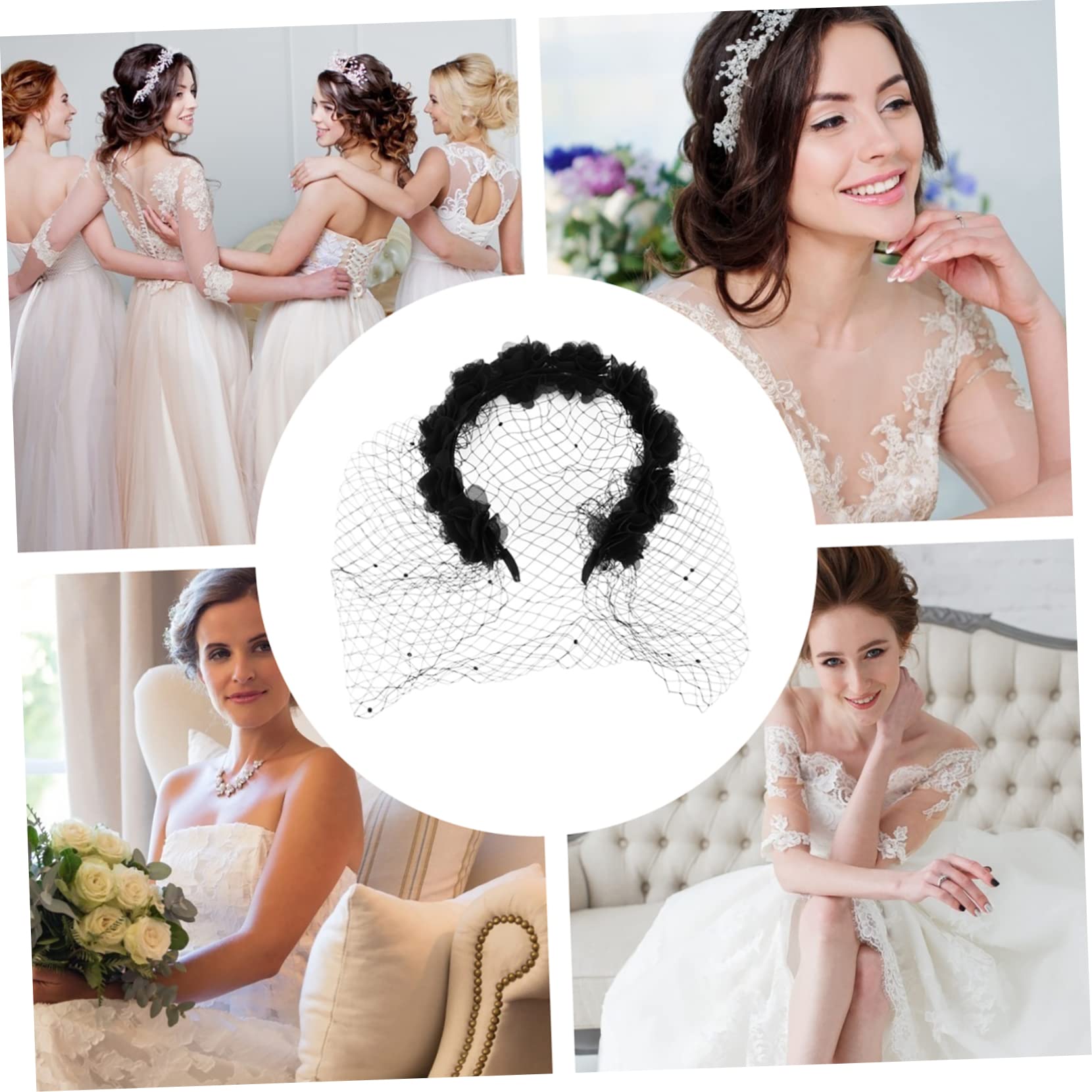 Fascia Per Capelli Con Nodo HEIDKRUEGER, Fascia Per Capelli Fiesta Ricamata In Stile Messicano Fascia Per Capelli Con Strass Colorati Accessori~p113737399