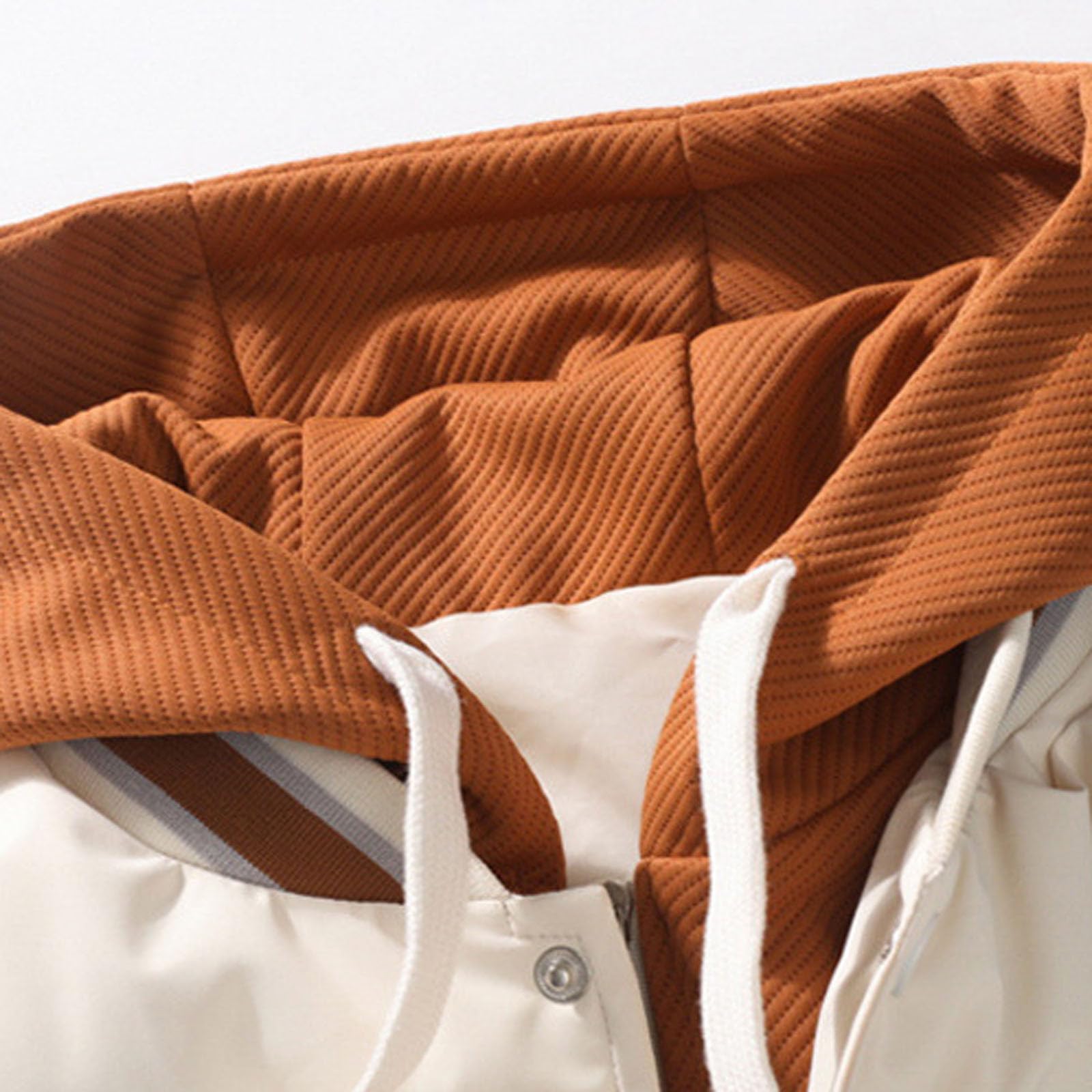 Doudoune Matelassée Homme, Doudounes De Randonnée Homme, Rembourrée Confortable Mens Veste, Sport De Trekking Doudoune Duvet Capuche Respirant Imperméable Veste Zippé Mode Et Le Confort Cohabitent‌