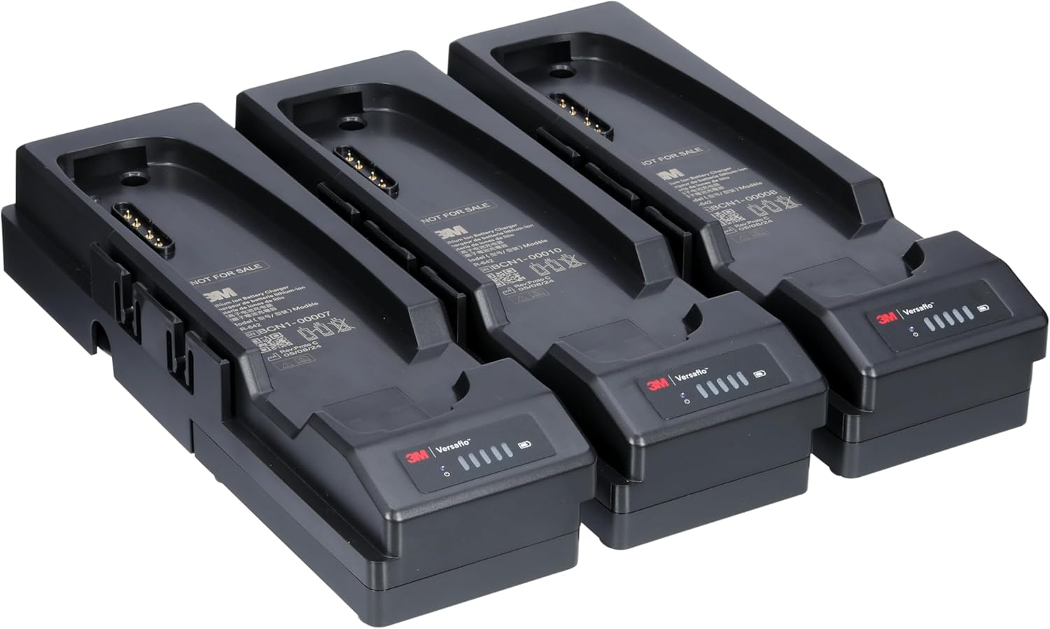 3M Versaflo 3-Station Battery Charger Pack Only TR-642-3, for Versaflo TR-600 & TR-800, 1 Pack/Case