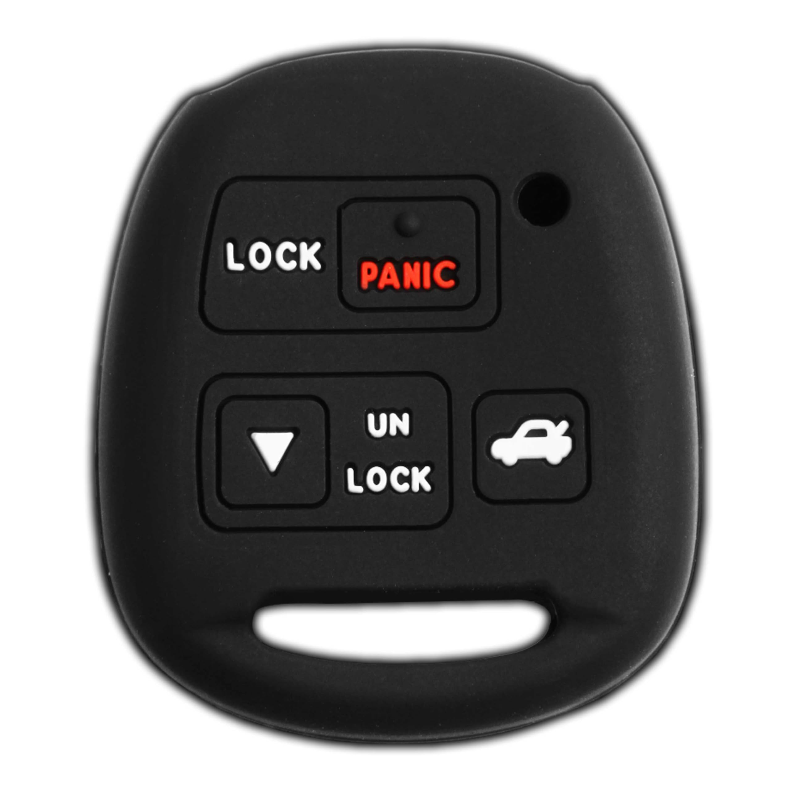 KeyGuardz Keyless Entry Remote Car Smart Key Fob Outer Shell Cover Soft Rubber Case for HYQ1512V HYQ12BBT