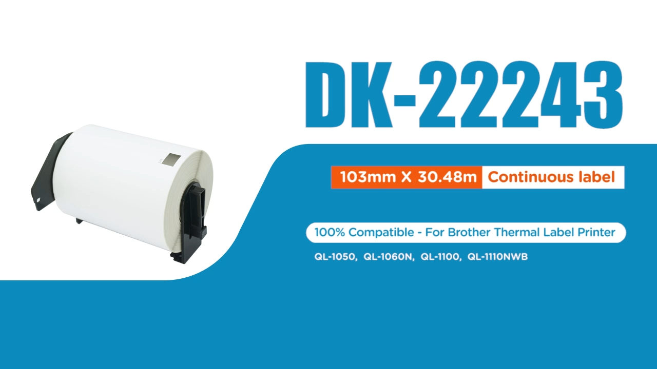BETCKEY - 10 DK-22243 Rouleau de Étiquettes d'Expédition