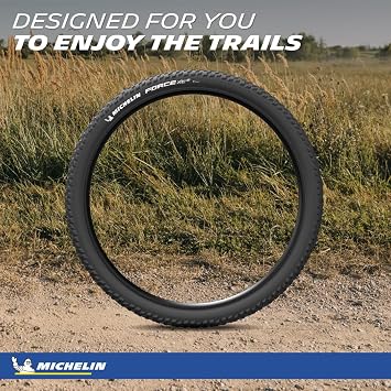 Michelin Force XC2 Mountain Bike Tires | Tubeless Ready, Gum-X Technology,