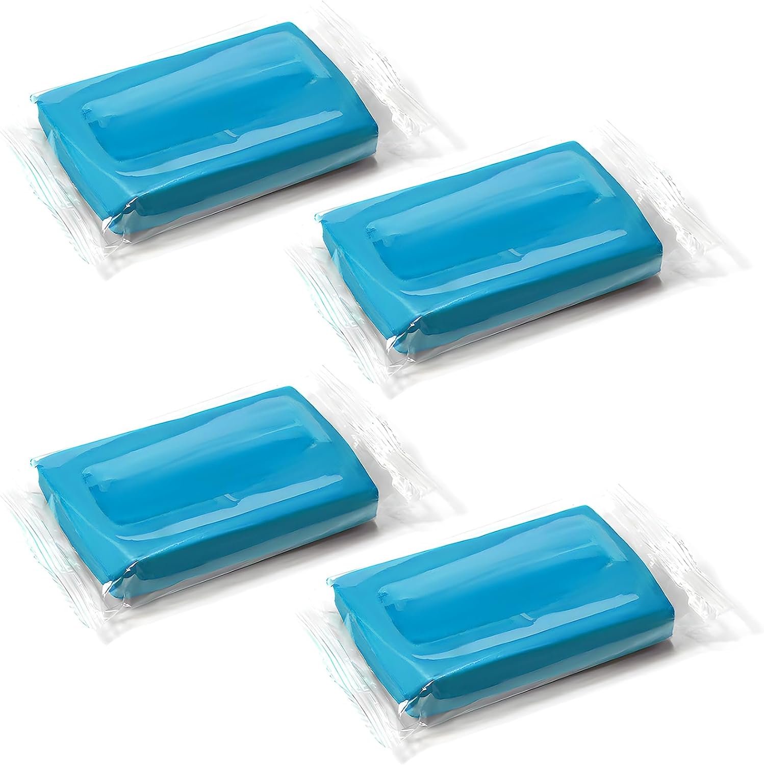 2 PCS Car Clay Bar, Damage Free Auto Cleaning Clay with Washing & Adsorption Capacity, Premium Grade Magic Wash Bar No Scratch Detailing Cleaner Kit for SUV RV Truck (Blue)