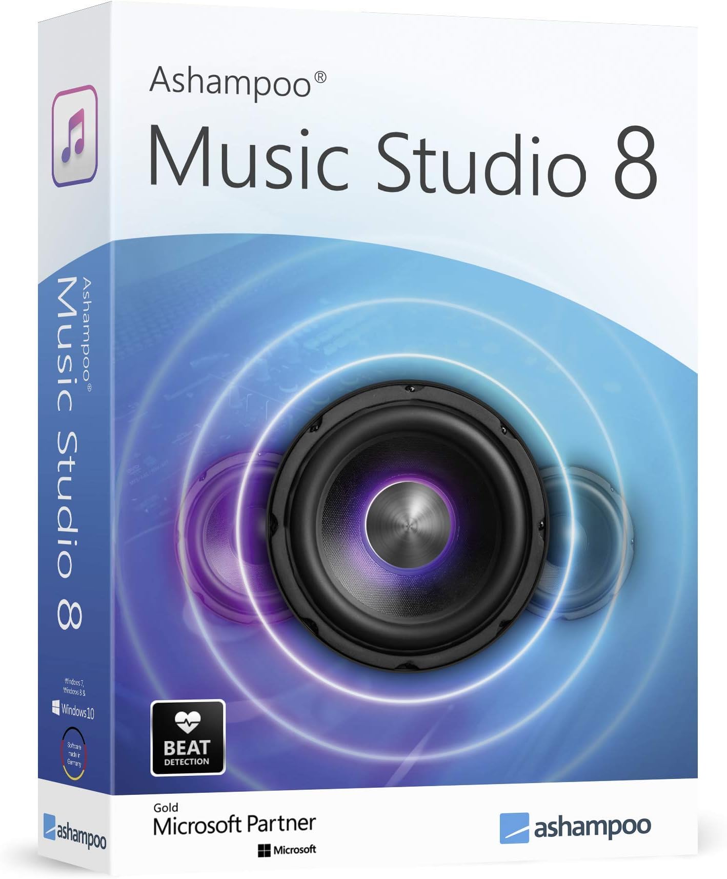 Audio Recorder and Editor - professional sound studio for recording, editing and playing all common audio files: WAV, AIFF, FLAC, MP2, MP3, OGG for Windows 11, 10, 8.1, 7