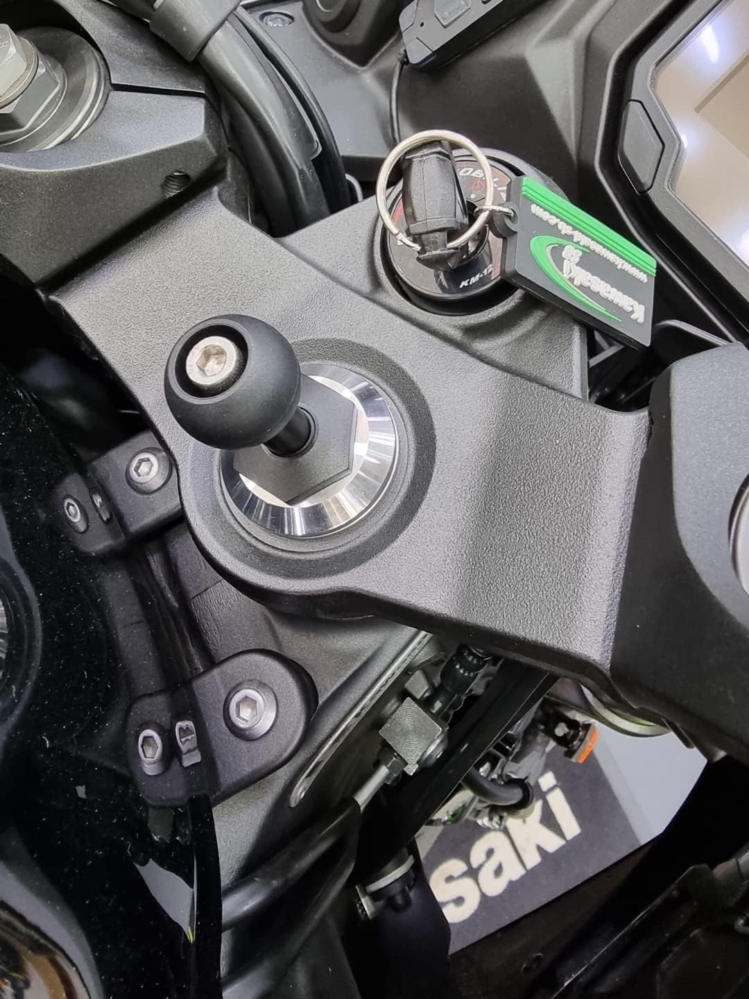 71954 新品 長期在庫 テックマウント ステムホールマウント KAWASAKI車