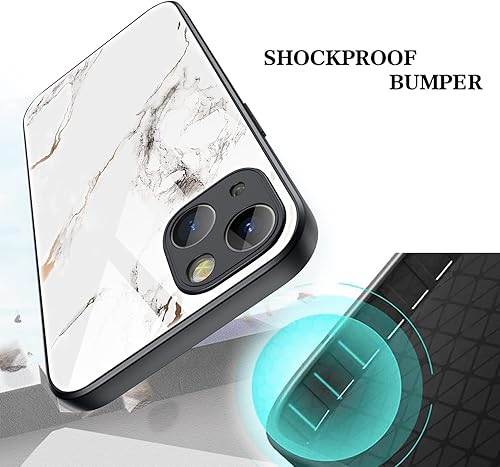 Miniatura 9 de Funda compatible con iPhone13 Pro, patrón Skll. Diseño de carcasa de vidrio resistente a los arañazos, parachoques de TPU a prueba de golpes,
