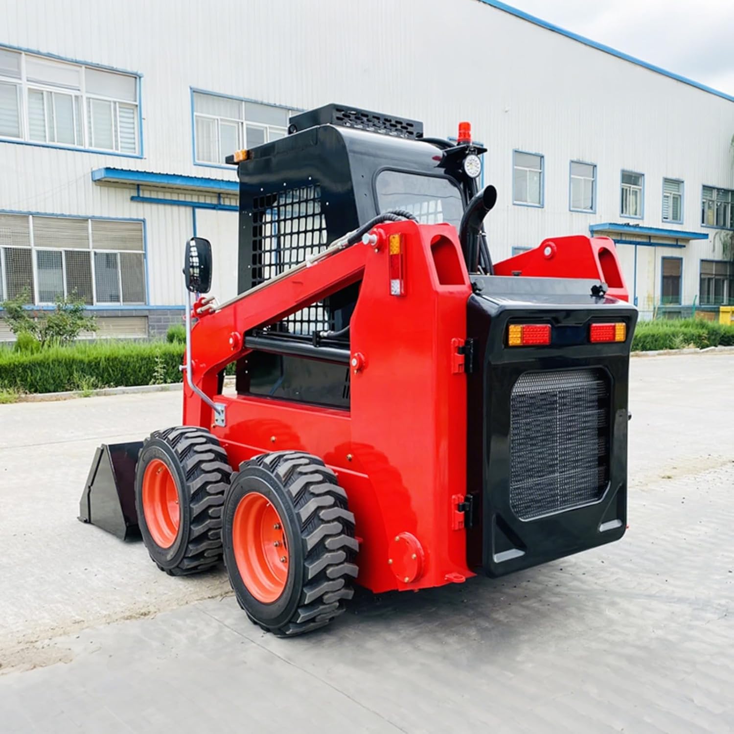 Mini Track Loader Skid Steer Compact Utility Equipment Built for Construction Projects Landscaping Jobs Material Transport and Overall Job Site Efficiency