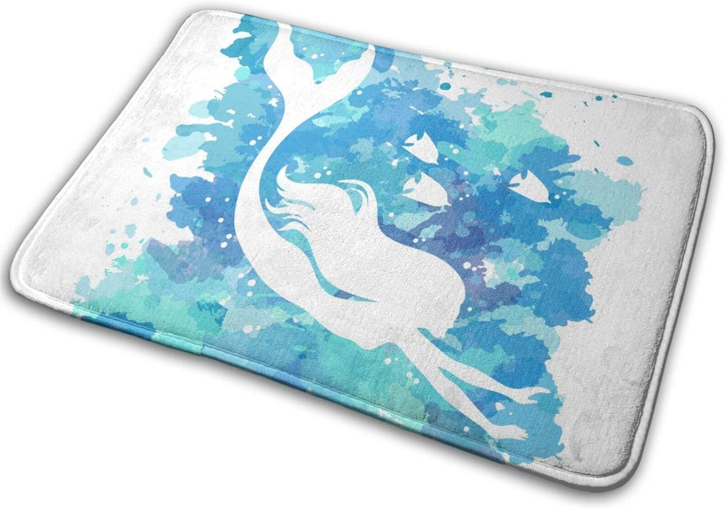 Buy Yinchaoji Bathroom Rugs Bath Mat Mermaid Sea Theme Mats Memory Foam Front Kitchen Rug Carpet For Kitchen Hall Inside Outdoor 157 X 235 In Online In Indonesia B08x9wfgls