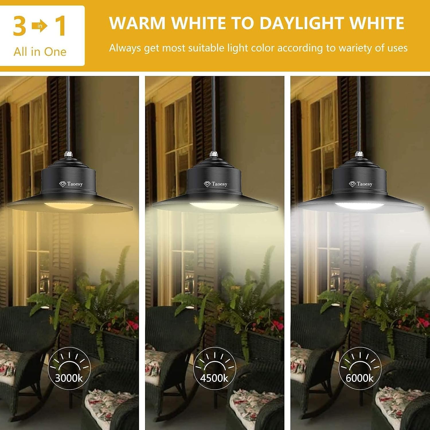 Flash Deals - 60% OFF Pendant Solar Light,Taoesy Retro Solar Pendant Lights with Remote Control,Upgraded 3-Color in 1 Porch Light Dusk to Dawn,Multi Installations Suitable for Barn Storage Room Balcony Chicken Coop Super Big Clearance! Pendant Solar Light,Taoesy Retro Solar Pendant Lights with Remote Control,Upgraded 3-Color in 1 Porch Light Dusk to Dawn,Multi Installations Suitable for Barn Storage Room Balcony Chicken Coop