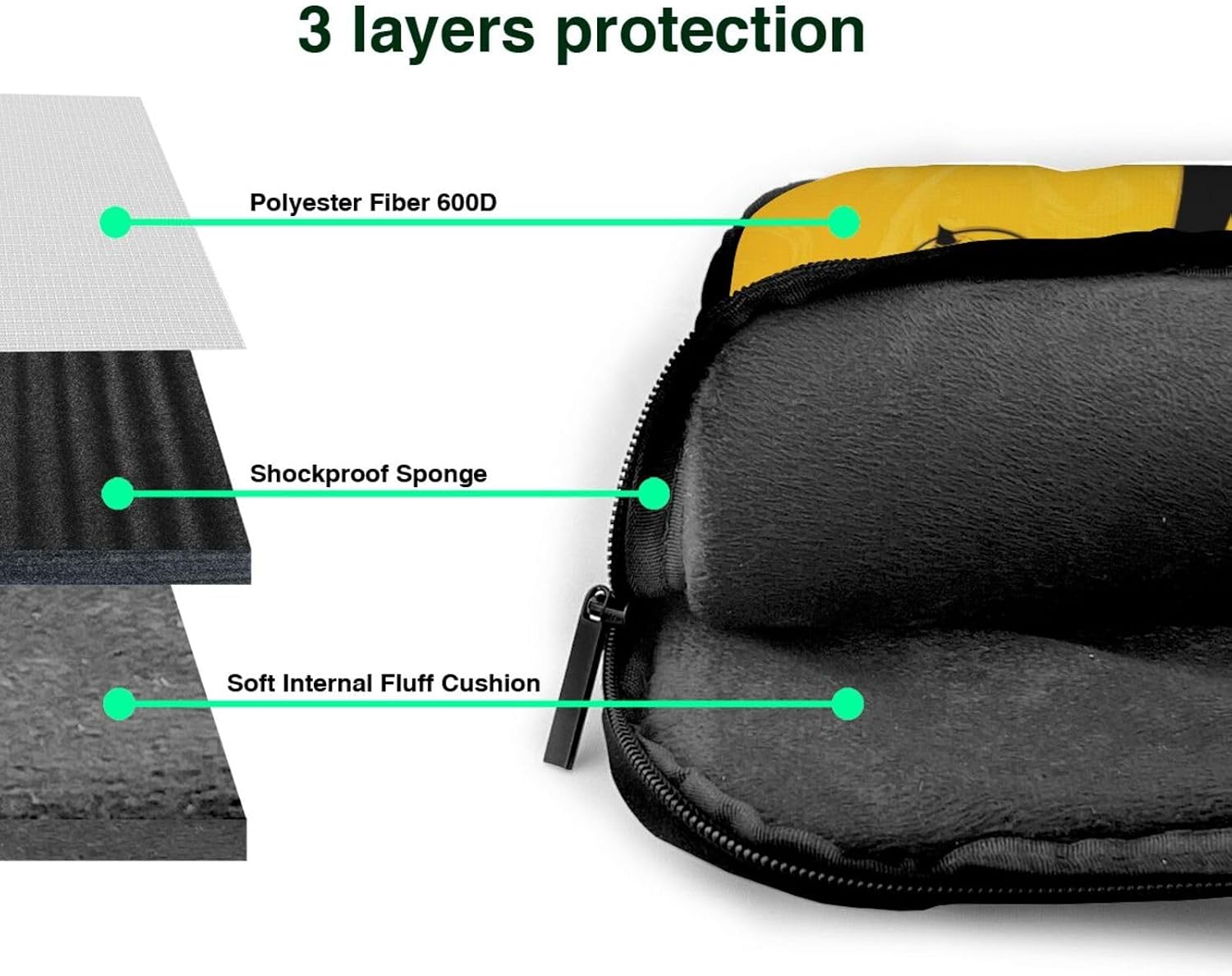 Laptop Shoulder Bag Messenger Bags Musical note tree Laptop Bag Computer Bags for Men Women