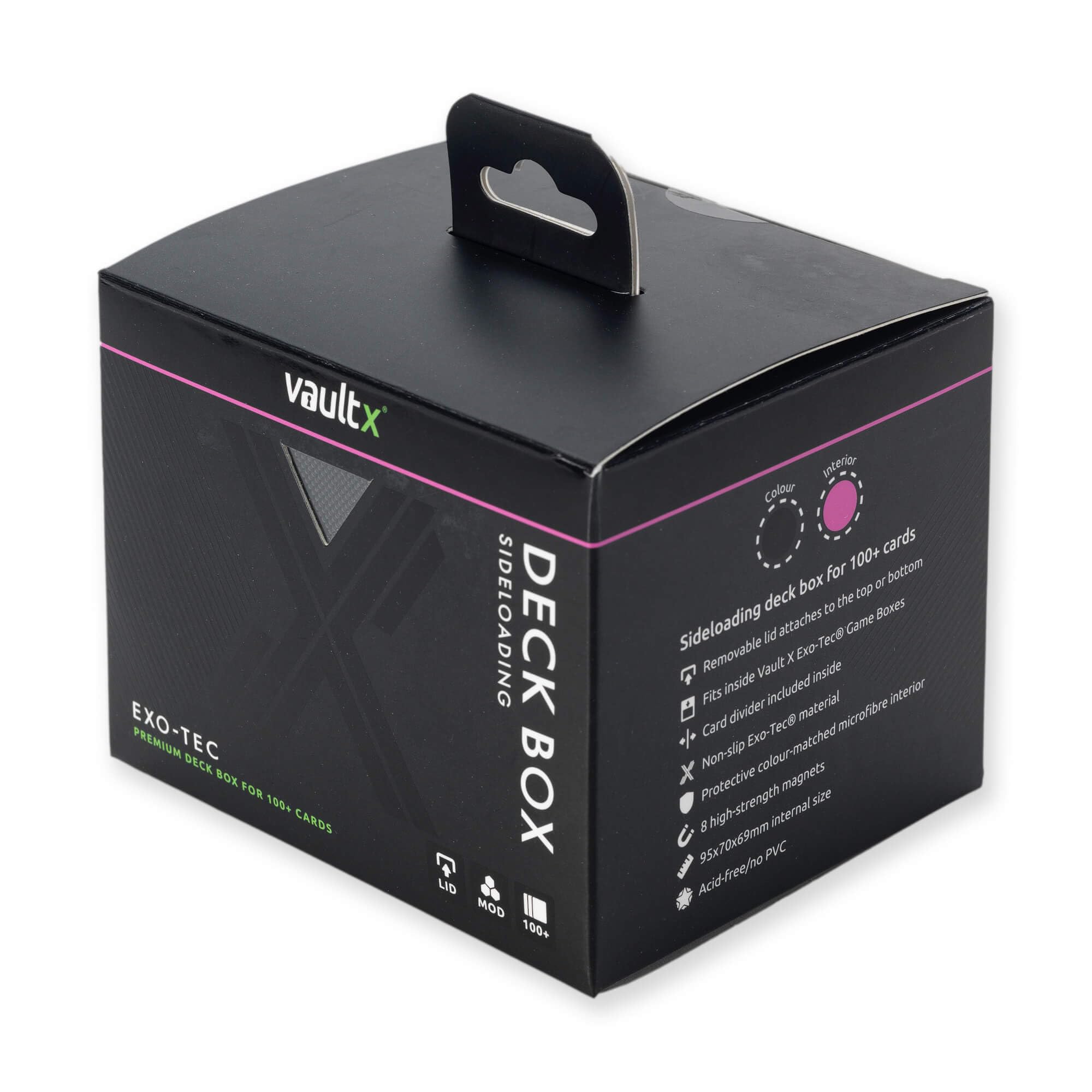 Amazon.com: Vault X Trading Card Sideloading Deck Box, 100+