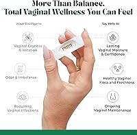 Vista 3 de PURE WOMAN Pure Flora - Supositorio probiótico vaginal – Lactobacillus de 4 cepas + lactoferrina + ácido hialurónico USP – Promueve el microbioma