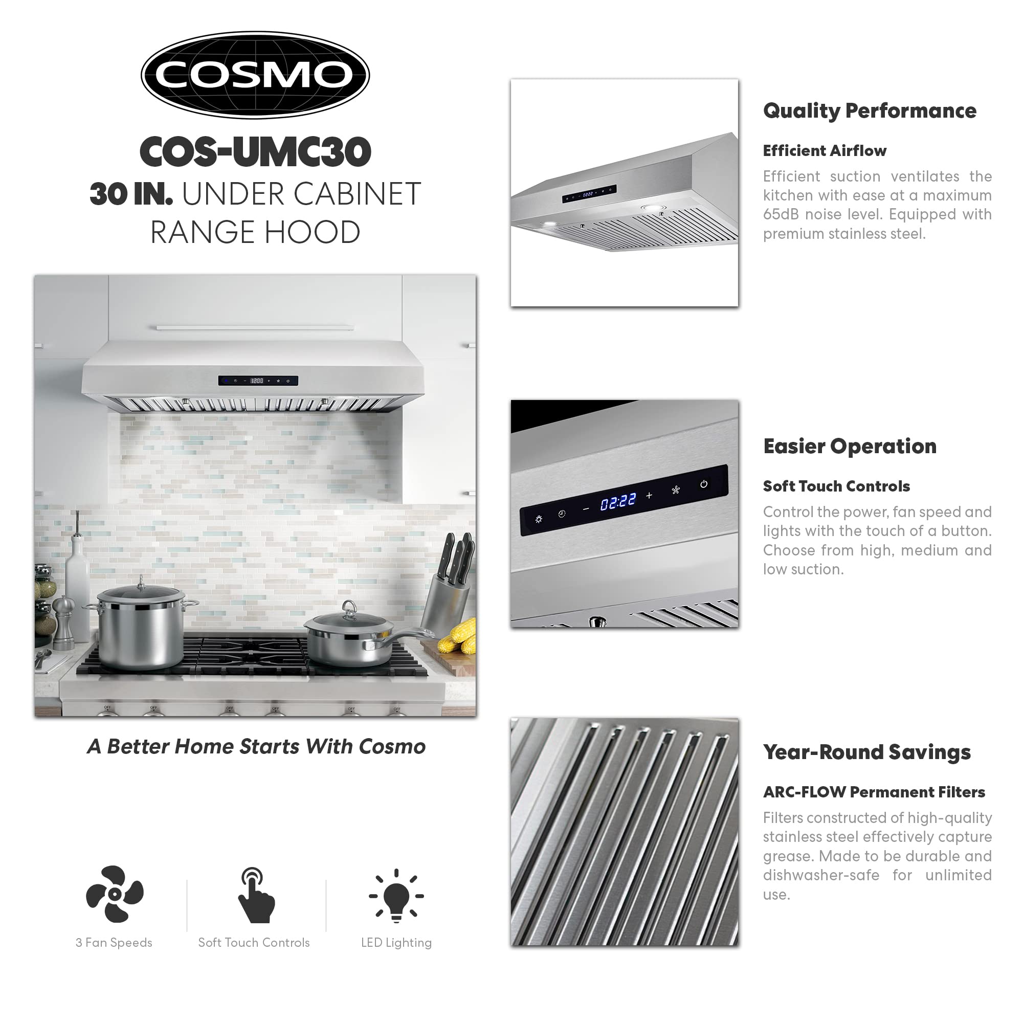 cosmo umc30 range hood