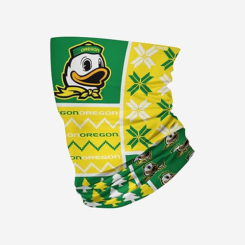 Miniatura 28 de FOCO NCAA unisex-adult Ncaa Team Logo Neck Gaiter Multiuse Logotipo grande.,Mini logotipo impreso.,Vacaciones en bloque ocupado,Hibisco