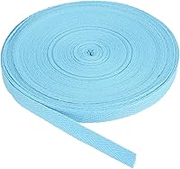 Vista 42 de PATIKIL Cinta de sarga de algodón de 1 pulgada, 50 yardas, cinta de algodón, cinta de encuadernación al bies, cinta de espiga para costura, Verde