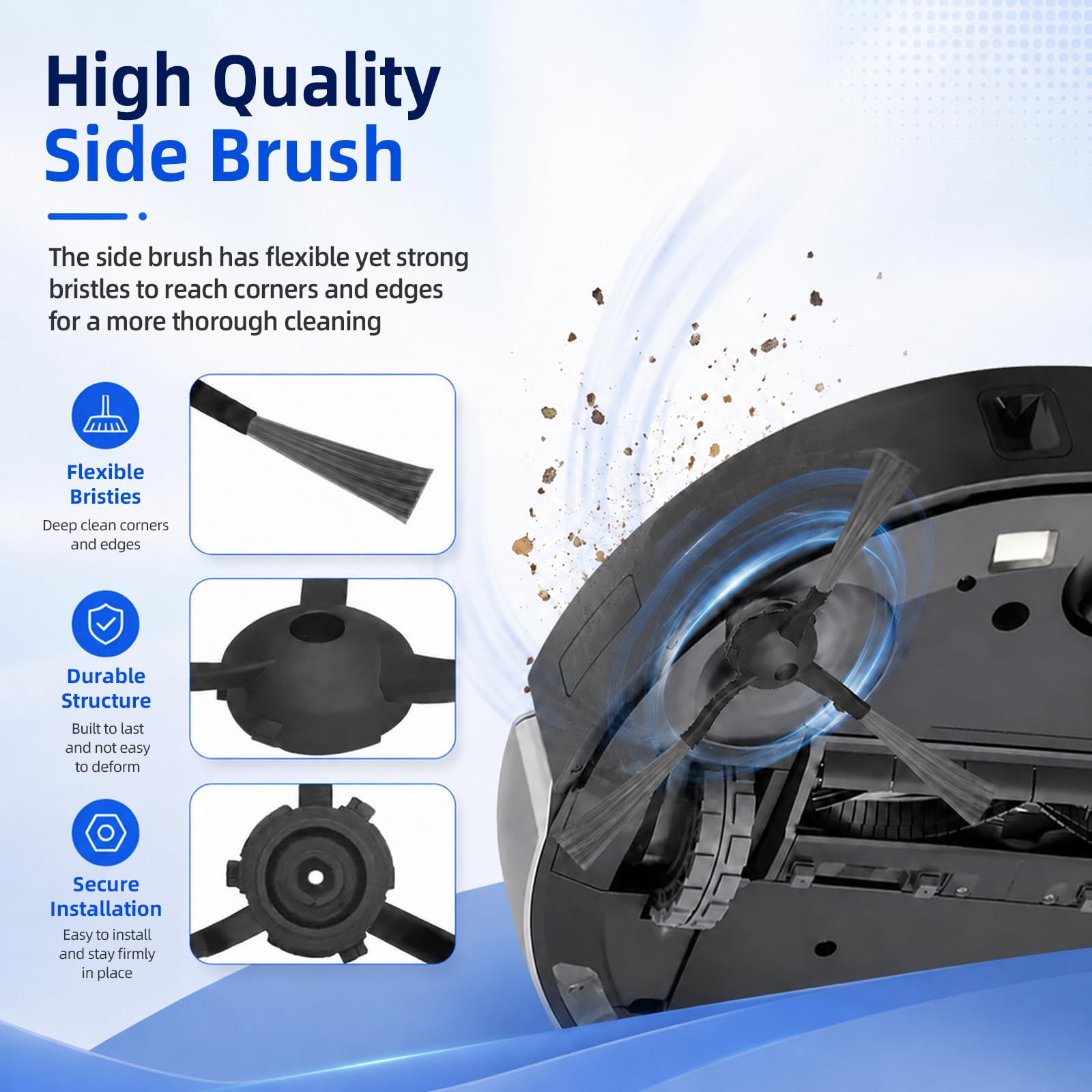 Replacement Kit Compatible with Ecovacs Deebot Y1 / Y1 Pro | 7PCS