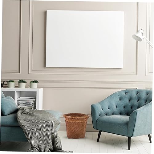 Miniatura 5 de HOOTNEE Cesta de almacenamiento de mimbre para papas y cebollas, cesta de lavandería, cesta de basura rosa, soporte para brochas de maquillaje,