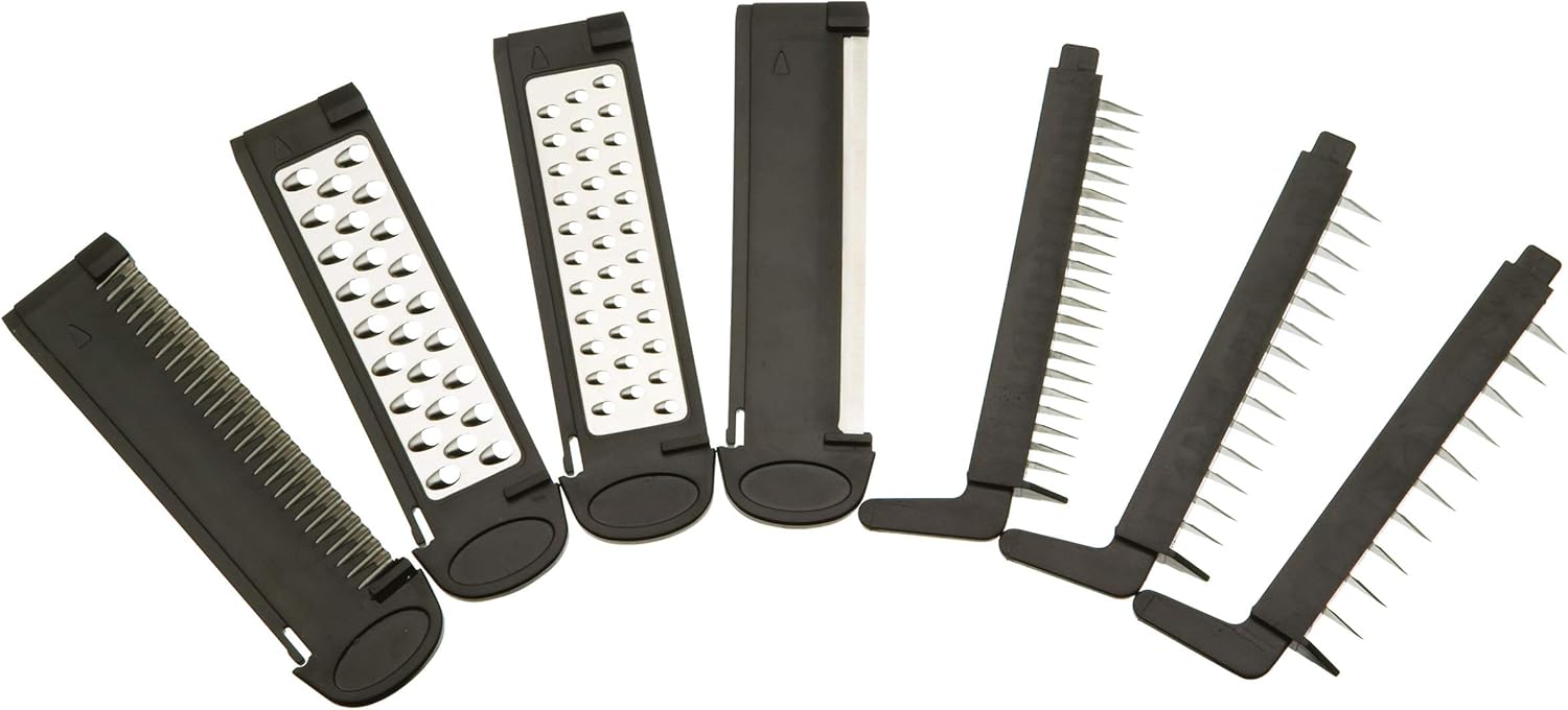 Master Class Stainless Steel Mandoline Slicer Set (8 Pieces)