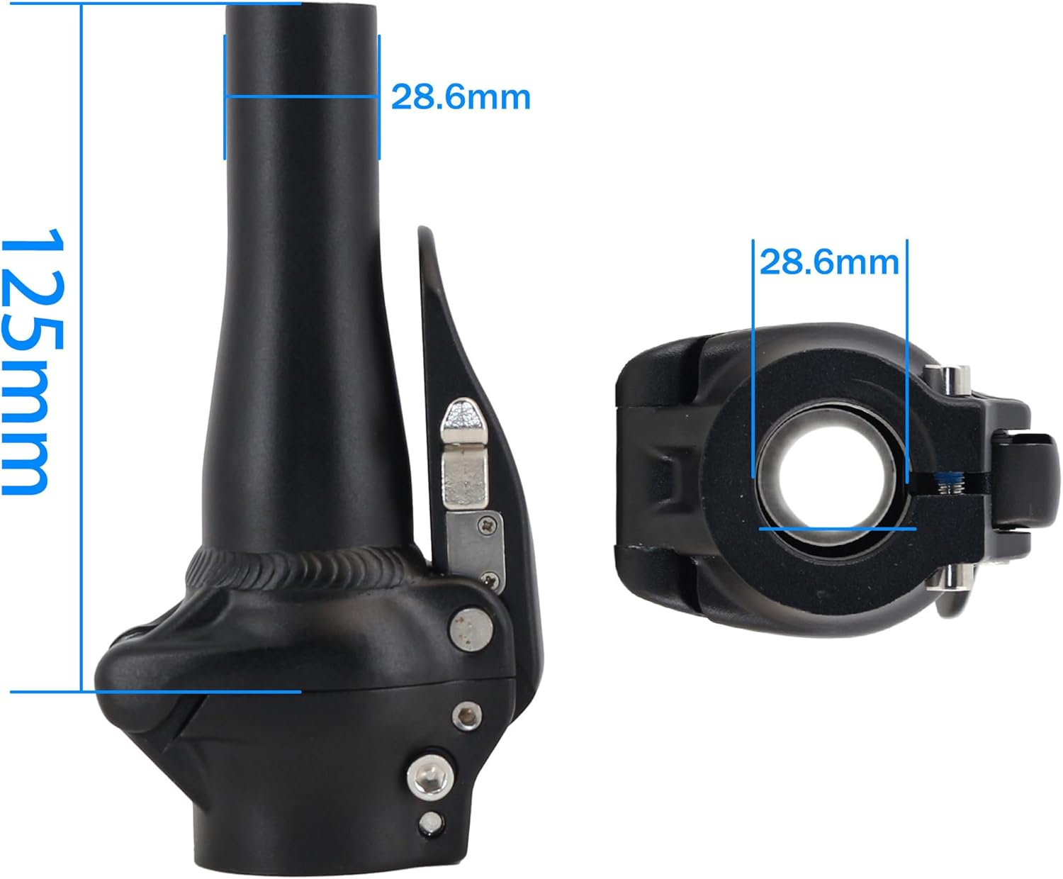 Aluminum Alloy Folding Handlebar for Folding & Electric Bicycles