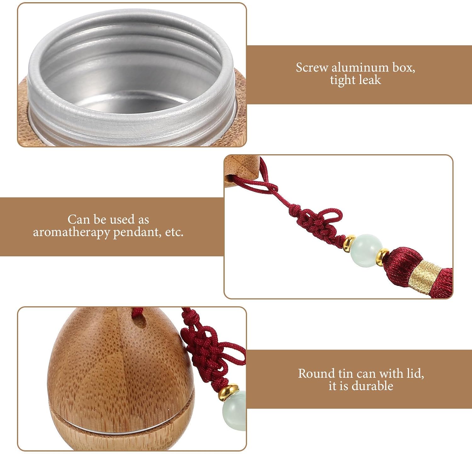 Portable round Aluminum Tin Jar with Lid for Cream Samples