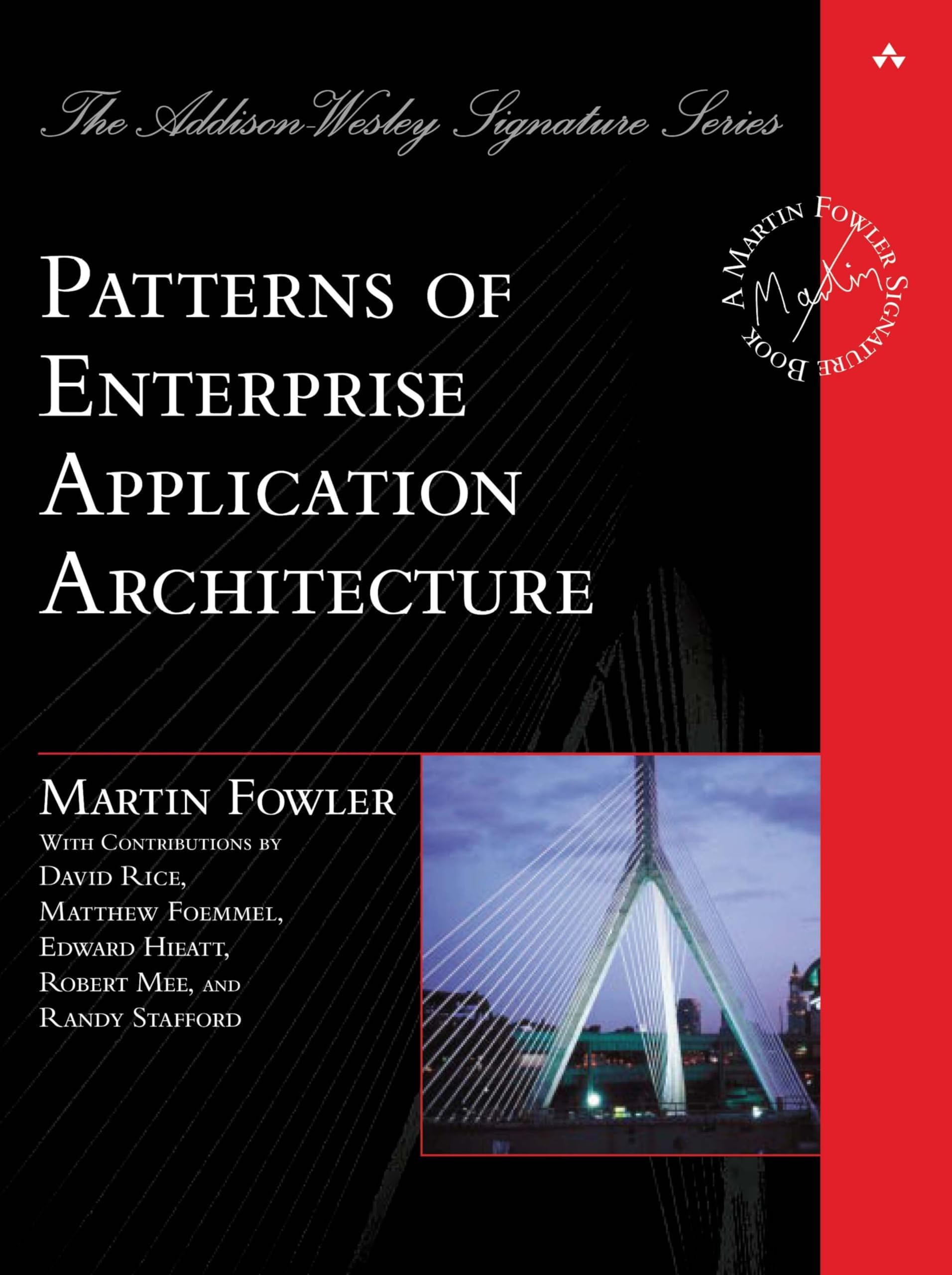 Patterns of Enterprise Application Architecture (Addison-Wesley Signature Series (Fowler))