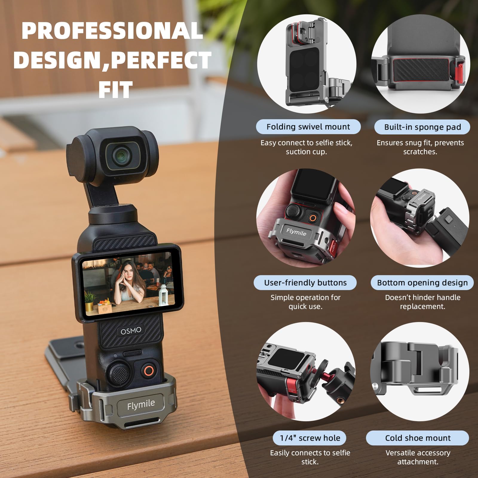 Landyard Camera Magnetic Lanyard Wearable Cam S70 2.7K Mini Body Camera – 64GB ...