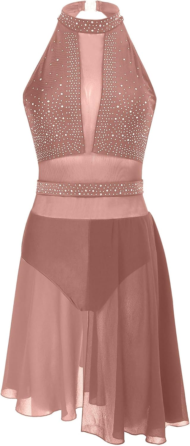 Aislor Robe De Danse Lyrique Dos Nue Femme Justaucorps