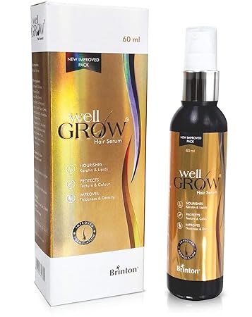 Brinton Wellgrow Anti Hair Loss Serum For Hair Care, For Men & Women, 60 ml