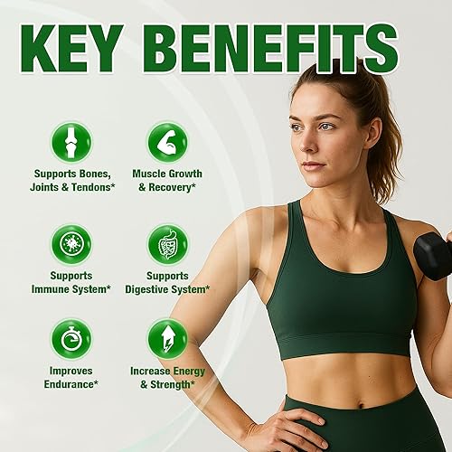 Miniatura 4 de Zammex Proteína en Polvo de Caldo de Hueso Plus Súper Alimento (Sabor Cúrcuma), 8g de Proteína Hidrolizada con Vitamina D, para Piel Saludable,