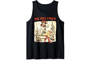 Retro Vintage Cowgirl Tank