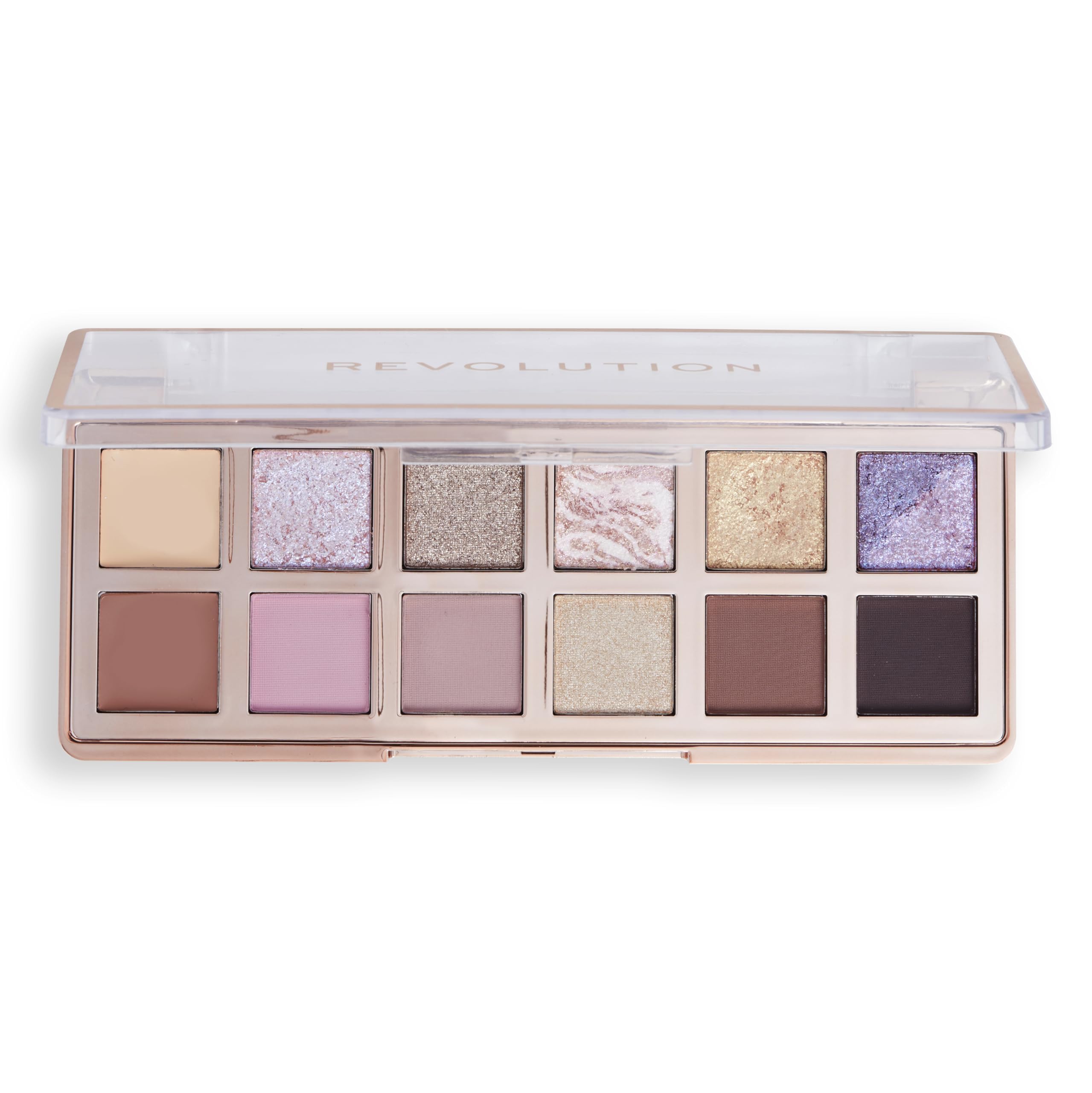 Makeup Revolution The Eternal Icon Palette, matte and shimmer pigment, butter for luxe finish, easy-to-apply, high-impact, 8.4gm
