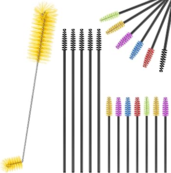 Hummingbird Feeder Cleaning Brush, 19 Pieces 3 Size, Yellow